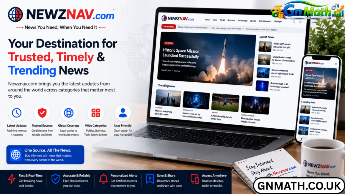 Newznav.com: Latest News, Trends & Global Updates: A Complete Guide to the Platform, Content and Features