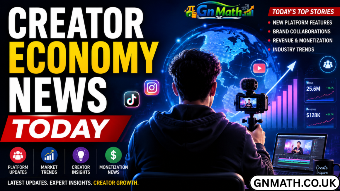 Creator Economy News Today: Latest Trends, Platform Updates & Industry Insights 2026