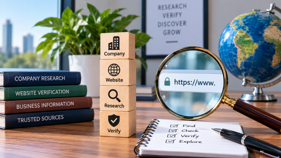 Target Company URL Research