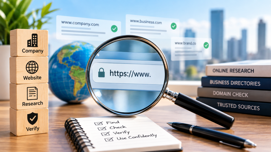 Target Company URL Research