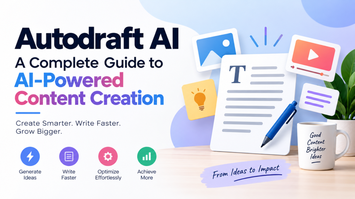 Autodraft AI A Complete Guide to AI-Powered Content Creation