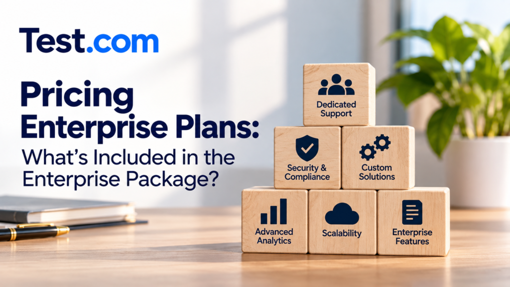 Test.com Pricing Enterprise Plans