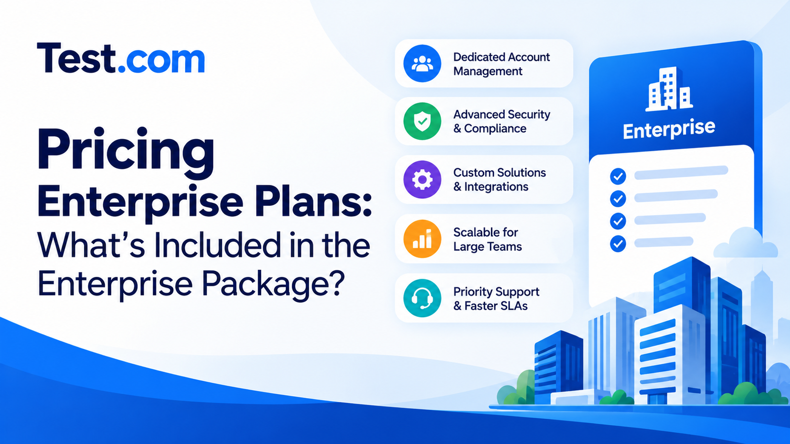Test.com Pricing Enterprise Plans