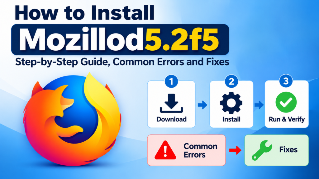 Install Mozillod5.2f5