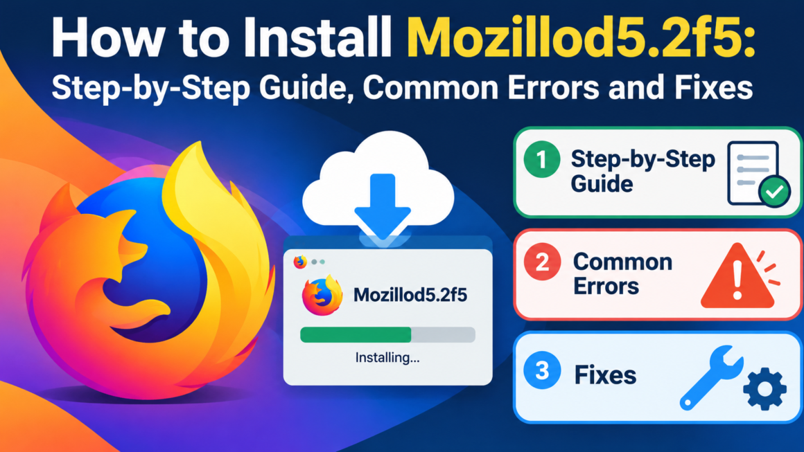 Install Mozillod5.2f5